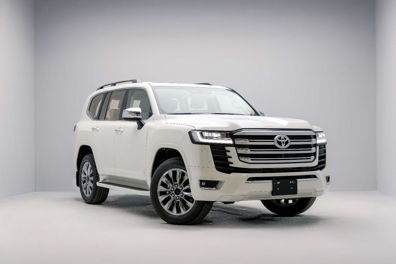تويوتا لاند كروزر VX HI 3.5L - White Pearl Inside Beige | Export Only