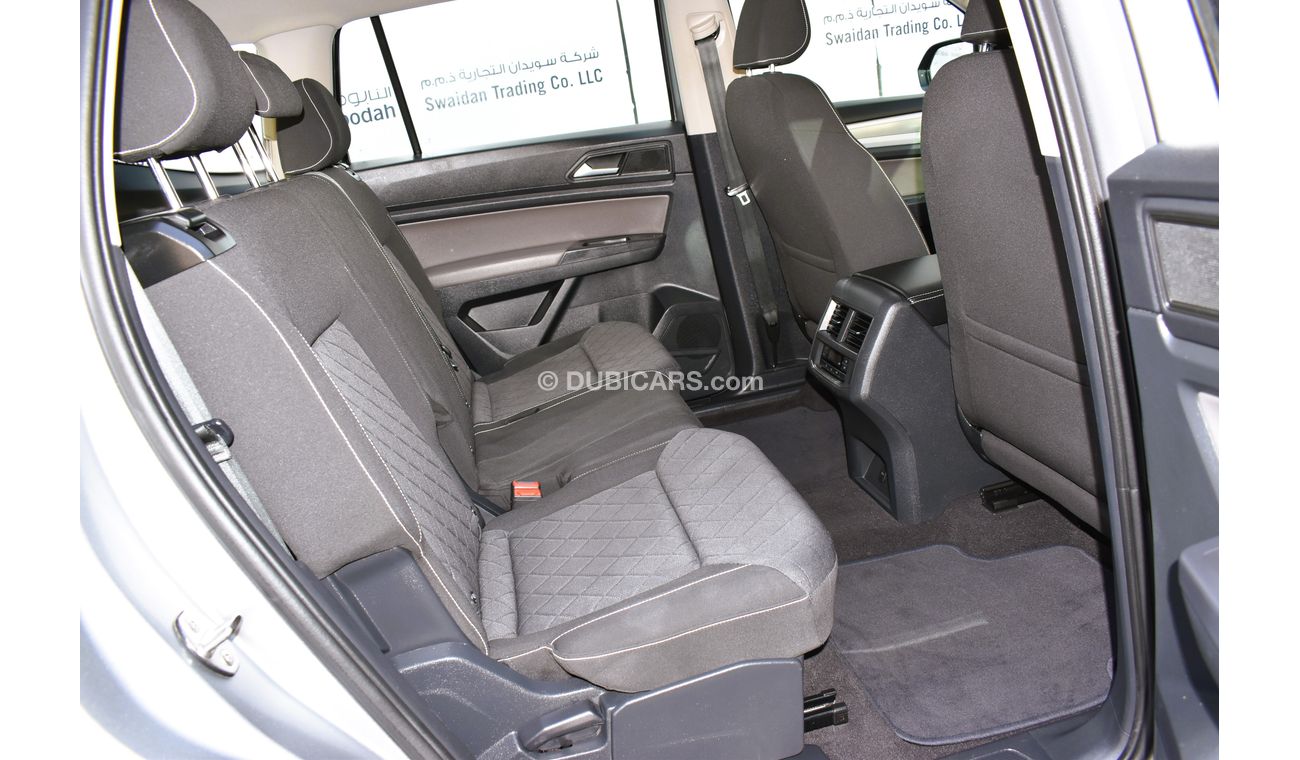 Volkswagen Teramont AED 1839 PM | 3.6L V6 S AWD GCC UNDER MANUFACTURER WARRANTY