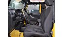 جيب رانجلر EXCELLENT DEAL for our Jeep Wrangler Willys Soft Top Convertible 2015 Model!! in Yellow Color! Ameri