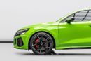 Audi RS3 TFSI quattro 2.5L Sedan 2024 Audi RS3, 2028 Audi Warranty + Service Contract, Kyalami Green, Low KMs