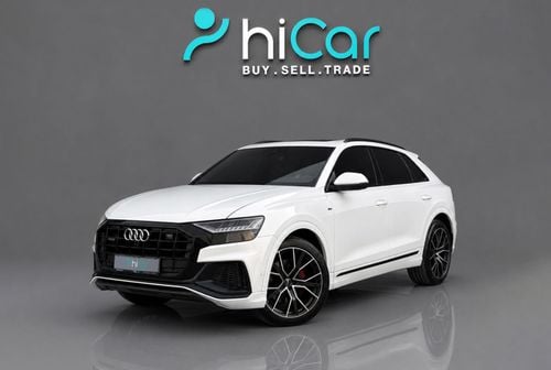 أودي Q8 55 TFSI AED 3,449 P.M • 0% Downpayment • Audi Q8 55 TFSI S Line • Agency Service Contract
