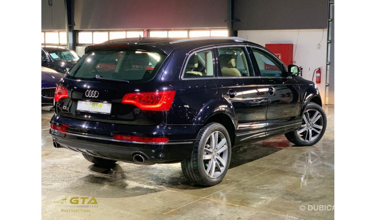 Audi Q7 Audi Warranty, Service History, GCC, Just Been Serviced!