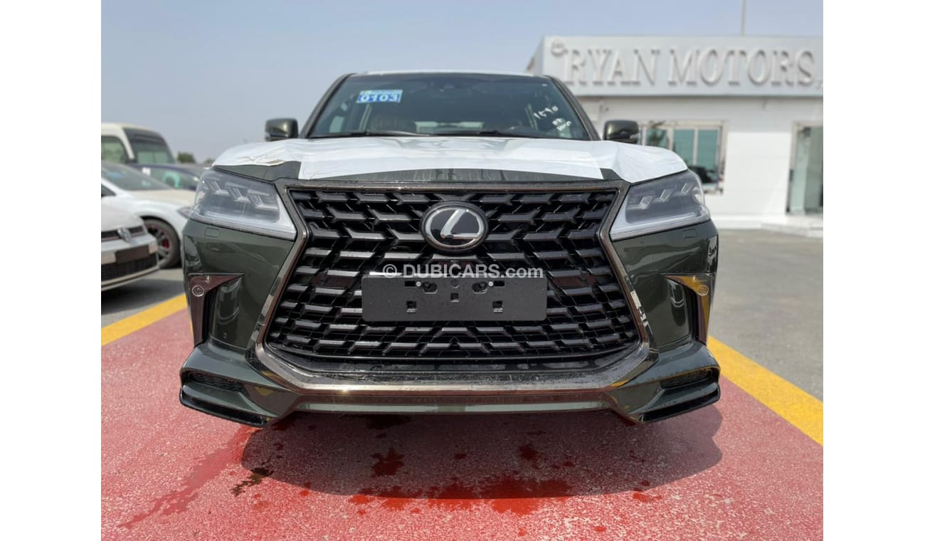 Lexus LX 570 BLACK EDITION S, 5.7L, 4WD,2021 MODEL, WITH SUNROOF, REAR MULTI MEDIA, FOR EXPORT ONLY