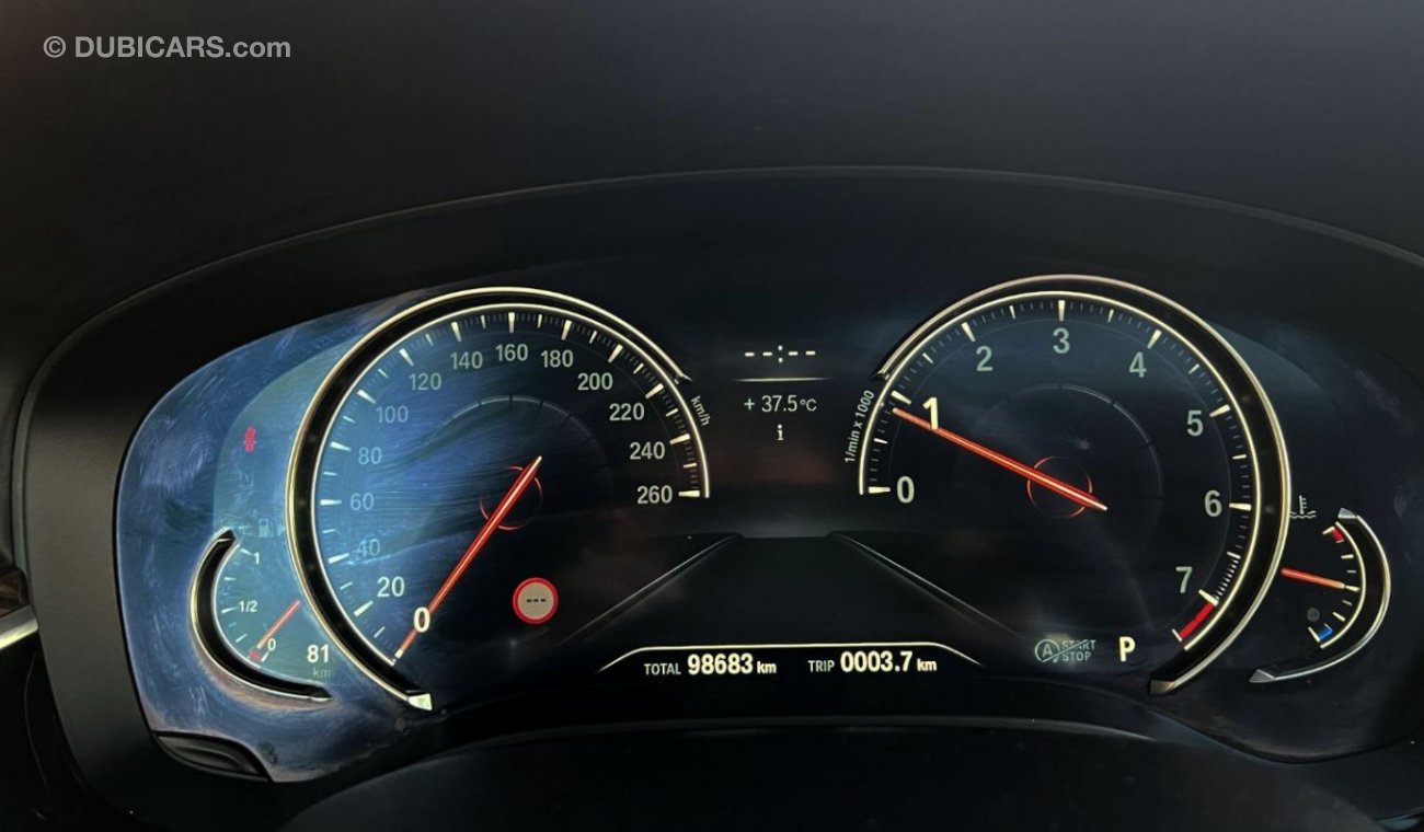 BMW 530 MasterClass 2018 GCC Agency Warranty Full Service History