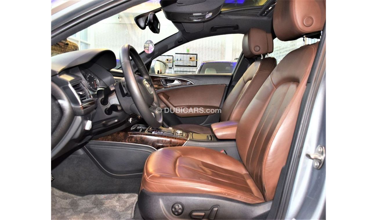 أودي A6 AMAZING Audi A6 2013 Model!! in Grey Color! GCC Specs