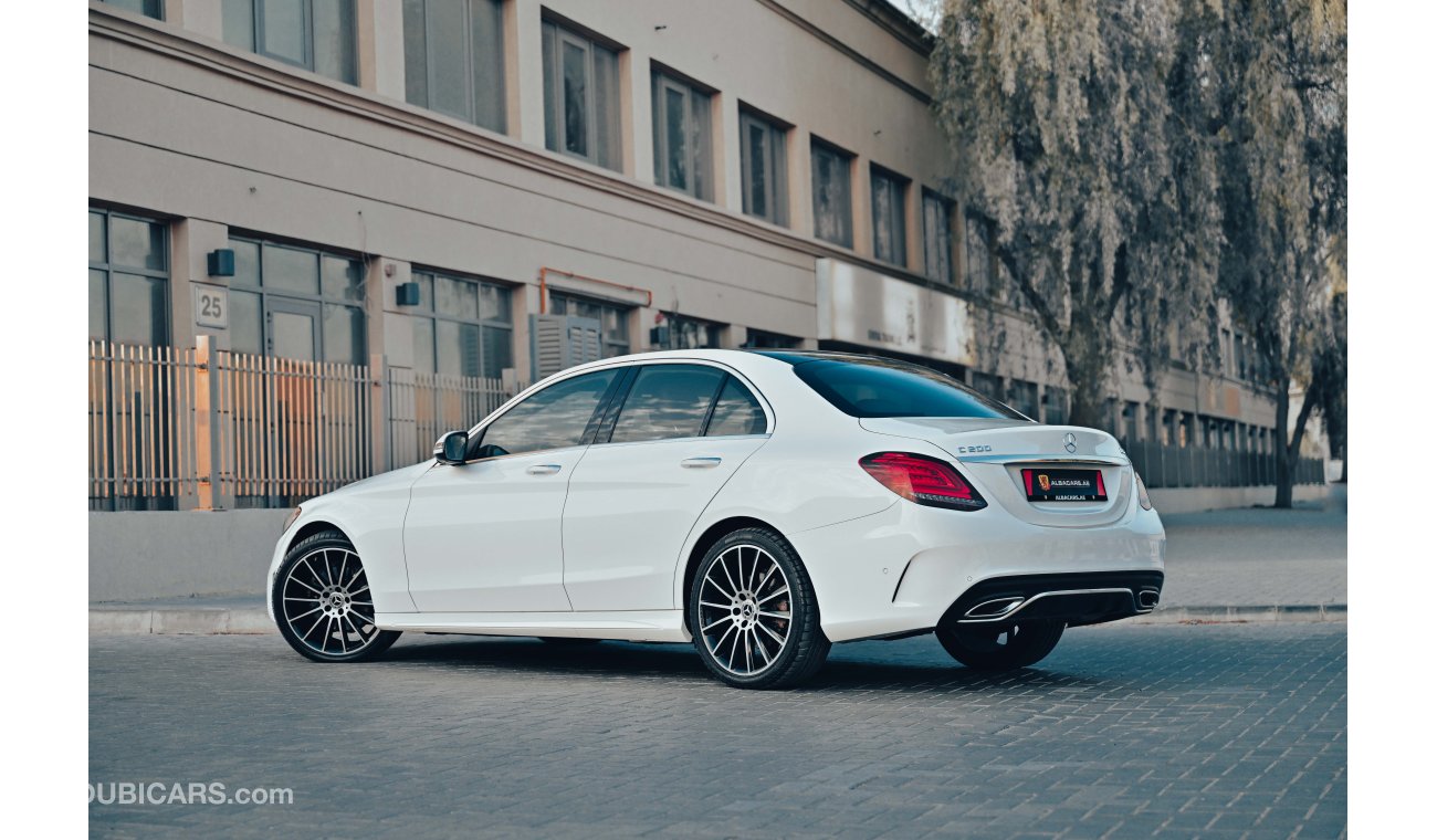 مرسيدس بنز C200 AMG | 3,327 P.M  | 0% Downpayment | Exceptional Condition!