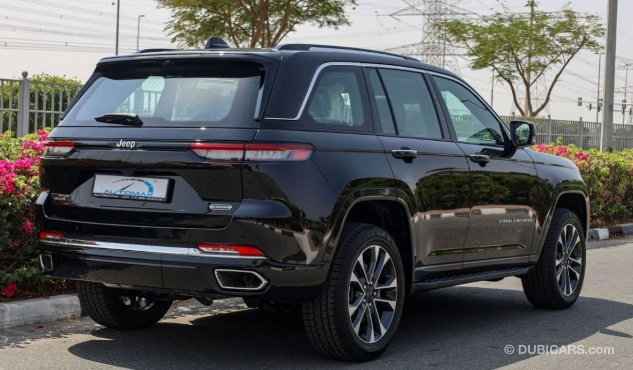 Jeep Grand Cherokee Overland Luxury , Night Vision , 2023 GCC , 0Km , With 3 Years or 60K Km Warranty