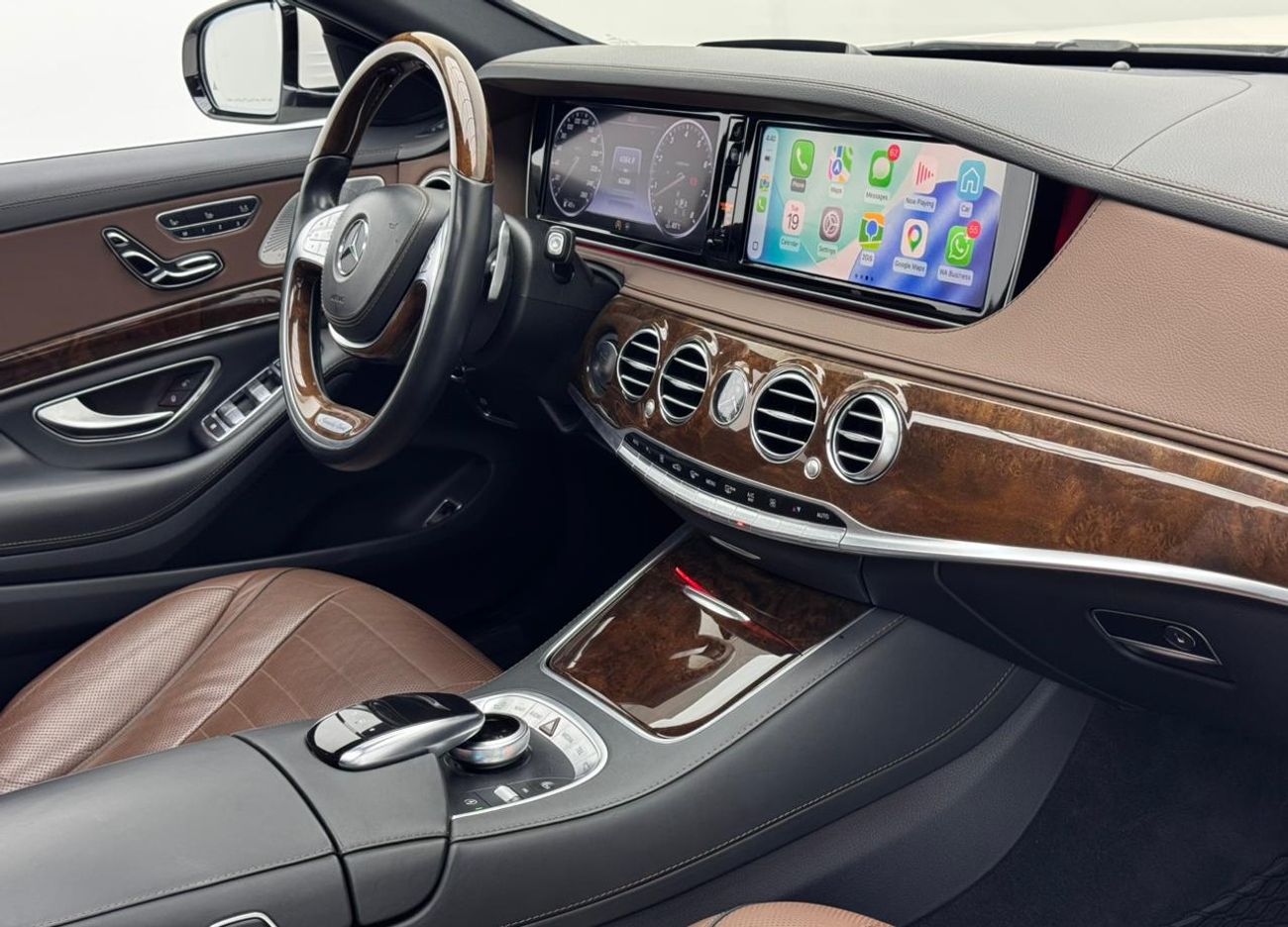 Mercedes Benz S550 2015 Mercedes-Benz S500L AMG, Service History, Excellent Condition, GCC