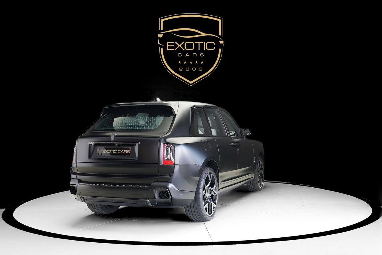 رولز رويس كولينان BLACK BADGE