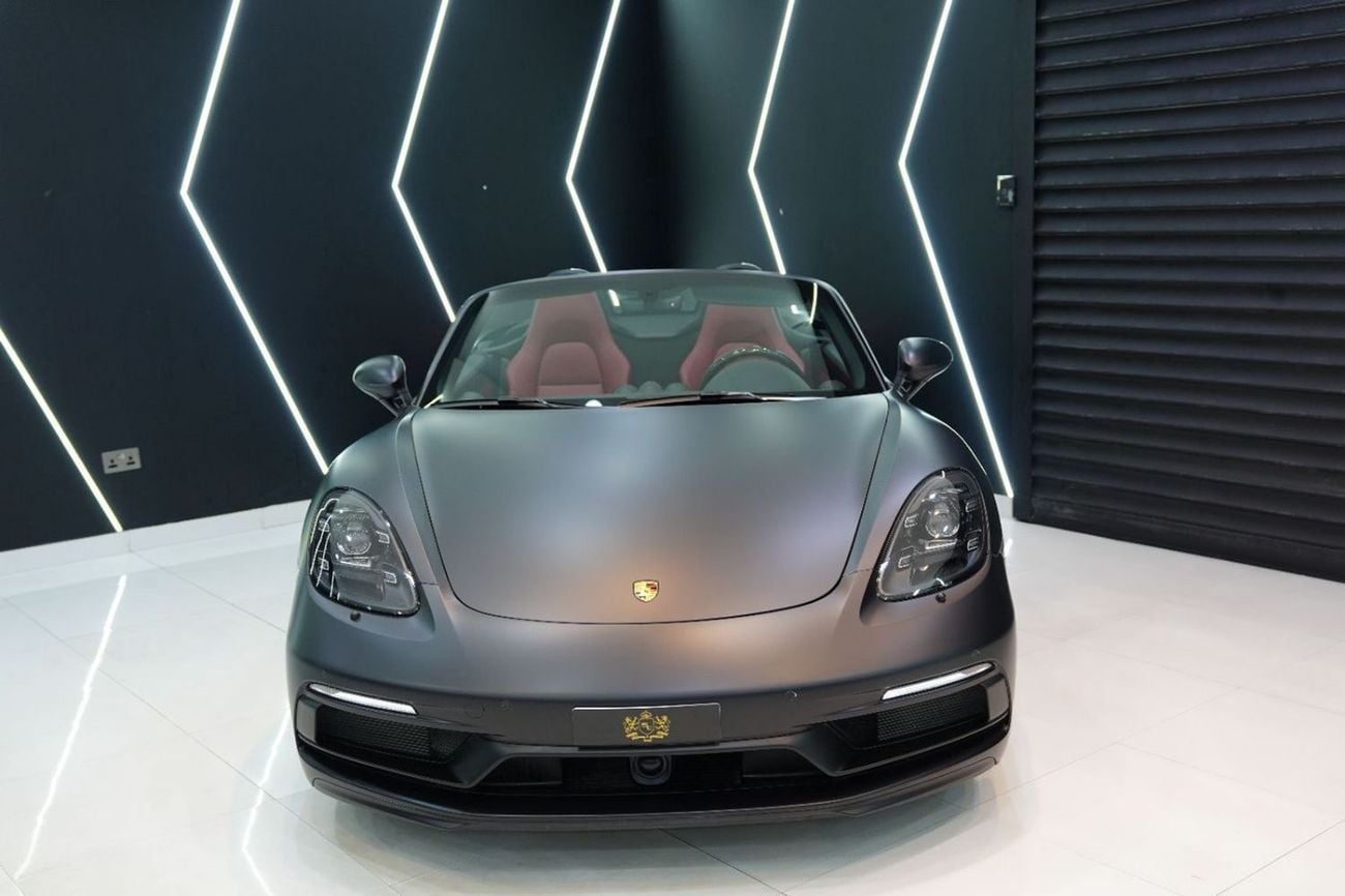 Porsche 718 Boxster GTS Carbon Interior Package, Sport Chrono, Al Nabooda Warranty!!