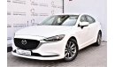 Mazda 6 AED 1370 PM | 2.5L V GRADE GCC WARRANTY