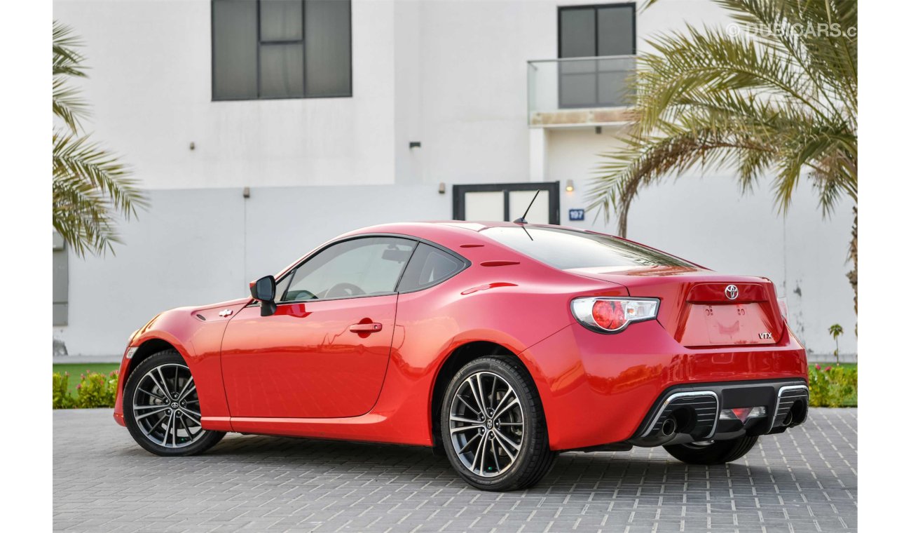 Toyota 86 Automatic - Full Agency Service History - GCC - AED 960 Per Month - 0% DP