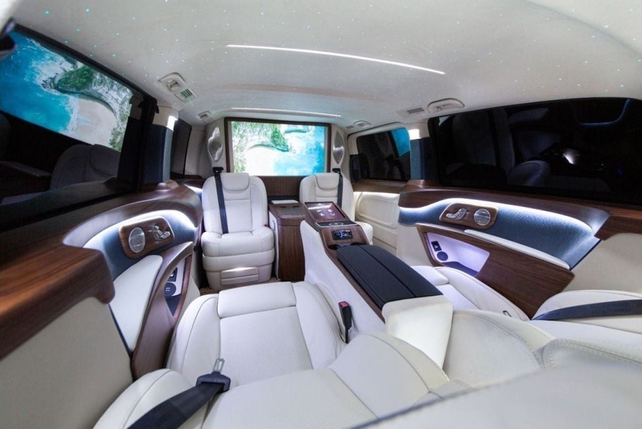 Mercedes Benz V300 AVANTGARDE ERTEX LUXURY CAR DESIGN CO. BLUE PRADA SAILOR EDITION