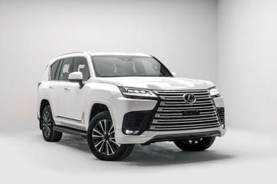 Lexus LX 500 D 3.3L Diesel - Sonic Quartz Inside Crimson | Export Only