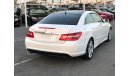 Mercedes-Benz E 350 coupe model 2013 car prefect condition full option low mileage excellent sound sy