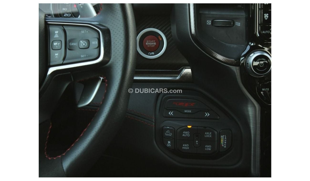 RAM 1500 TRX Fully Loaded With Red Interior