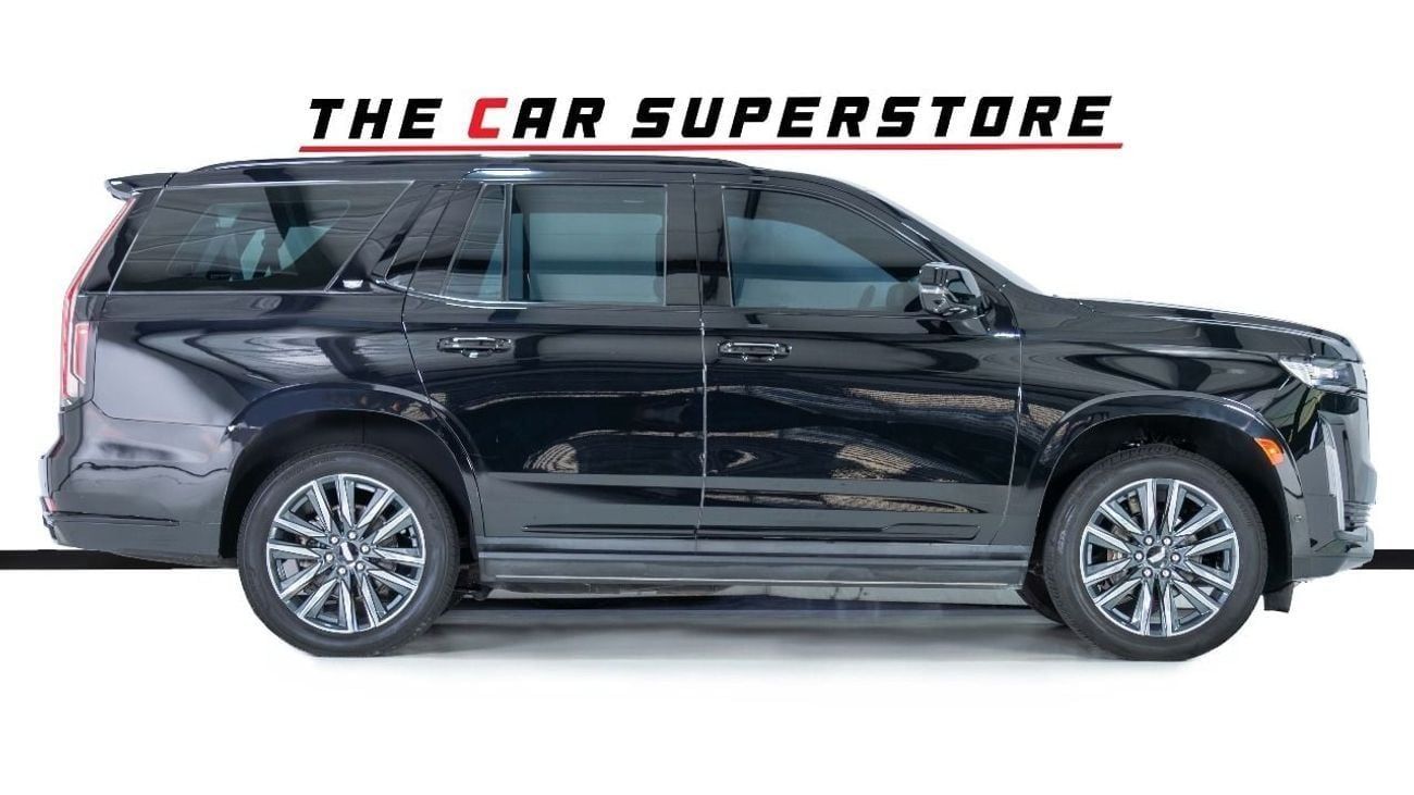 Cadillac Escalade Sport 6.2L AWD 7 Seats-GCC-Al Ghandi Warranty Until 2032-Service Contract Until 2027