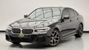 BMW 520i 2023 BMW 520i M-Sport M-Kit, Sep/2028 BMW Warranty + Service Contract, BMW Full Service History, GCC