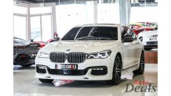 BMW 740Li M740 LE i Performance G 12 Series Hybrid | 2017 - GCC | With Warranty & Service Contract