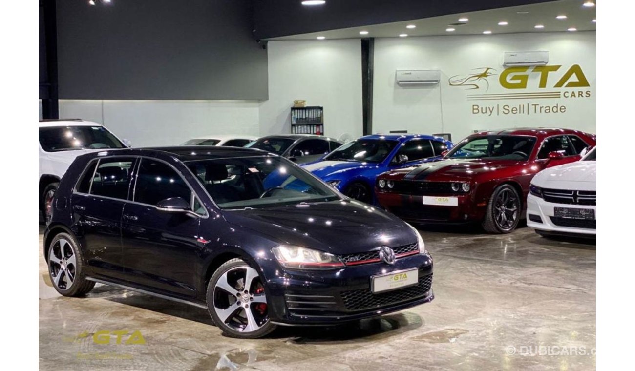 Volkswagen Golf 2015 Volkswagen GTI, Warranty, Full VW History, GCC, Low Kms