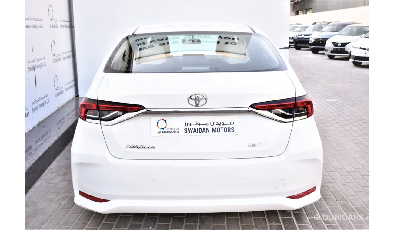 Toyota Corolla AED 1272 PM | 1.6L XLI GCC DEALER WARRANTY