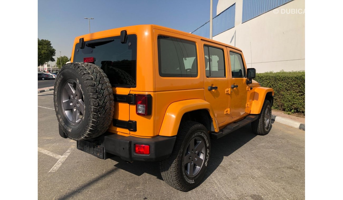 Jeep Wrangler 2480X24 MONTHALY ONLY JEEP WRANGLER UNLIMITED SAHARA V6 GCC