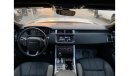 Land Rover Range Rover Sport Range Rover sport 2017, white color, black roof color + panoramic sunroof and full option in very ex