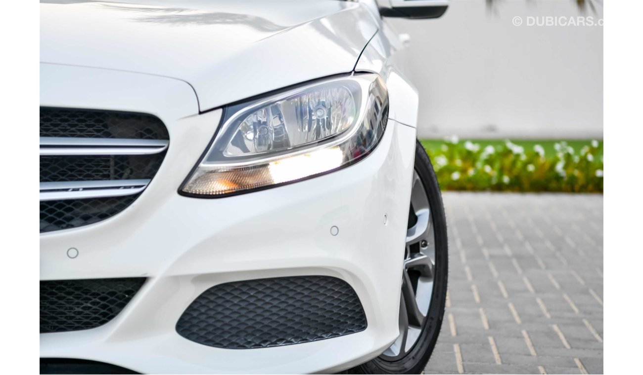 Mercedes-Benz C200 Panoramic - GCC - AED 1,939 PM - 0% DP