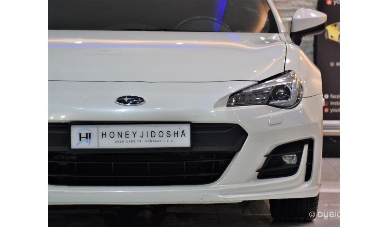 Subaru BRZ Std EXCELLENT DEAL for our Subaru BRZ ( 2017 Model! ) in White Color! GCC Specs