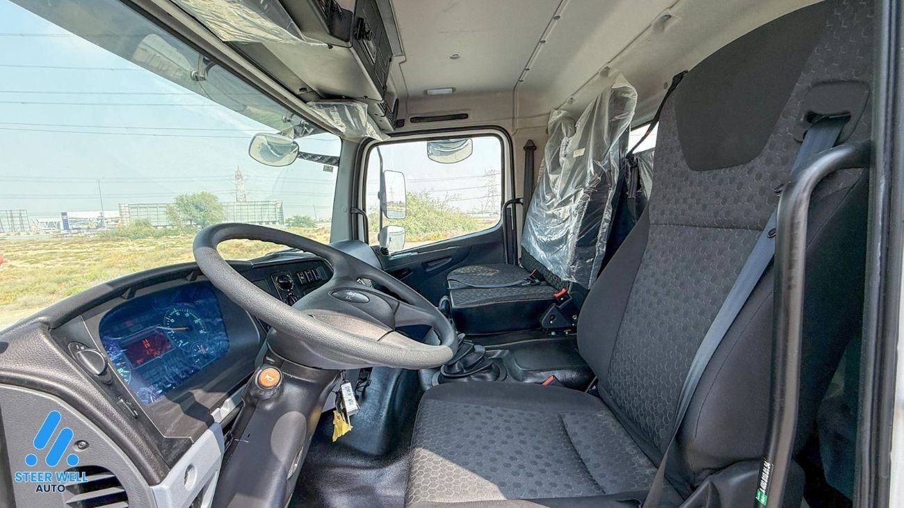 Mitsubishi Fuso FJ 12 Ton 6.4L RWD Diesel Bare Chassis Truck | White