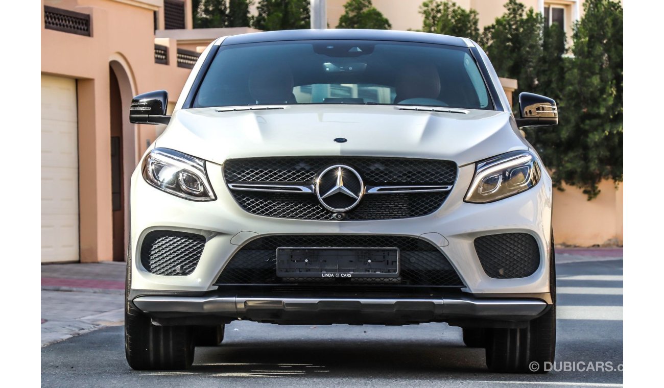 Mercedes-Benz GLE 43 AMG 2017 GCC under Agency Warranty with Zero Down-Payment.