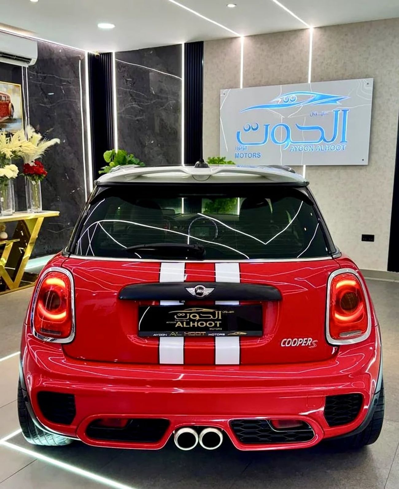 ميني كوبر BEAUTIFUL S ** JCW ** ACCIDENT FREE || GCC || TOP OPTIONS || CONDITION