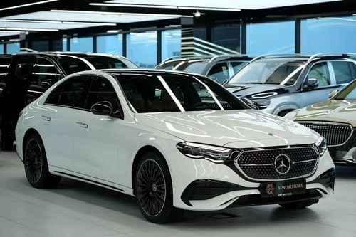 مرسيدس بنز E300 E 300 | GCC 0km | Agency Warranty | AMG Package