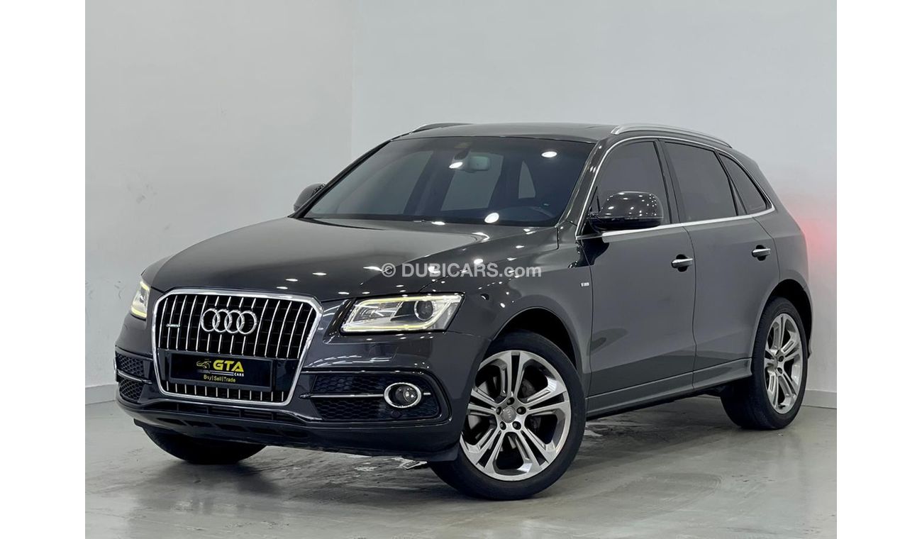 Audi Q5 40 TFSI S-Line 2016 Audi Q5 S-line 40TFSI Quattro, Service History, Warranty, GCC