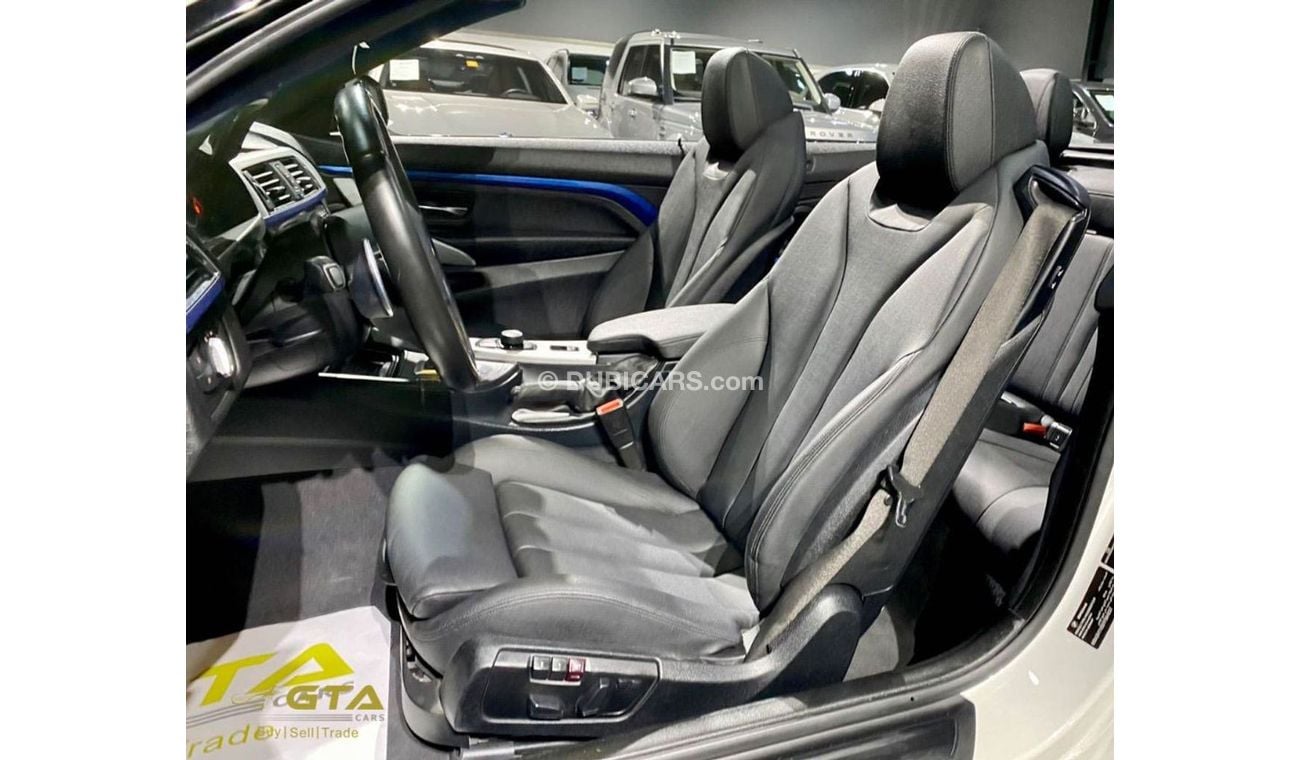 بي أم دبليو 420i 2015 BMW 420i Cabrio, Warranty, Full BMW History, GCC, Low Kms