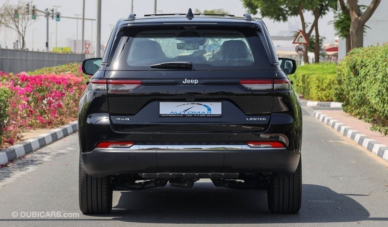 Jeep Grand Cherokee Limited Plus Luxury V6 3.6L 4X4 , 2023 GCC , 0Km , 3 Years or 60K Km Warranty @Official Dealer