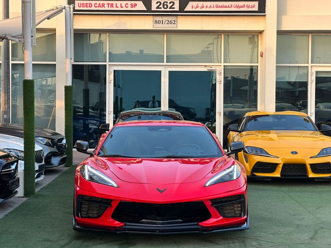 شيفروليه كورفت شيفورليه كورفت C8 2LT 2024 وارد أمريكا فل ابشن بحاله ممتازه