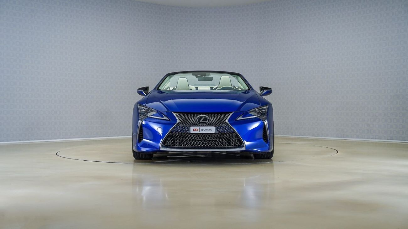 Lexus LC500 Convertible LC500 Convertible Inspiration Series | AED 4,833 PM | Up to 3 Years Warranty Unlimited | GCC