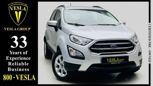 Ford Eco Sport TREND!! + LEATHER SEATS + NAVIGATION + CAMERA + ALLOY WHEELS / 2020 / GCC / WARRANTY / 922 DHS P.M.