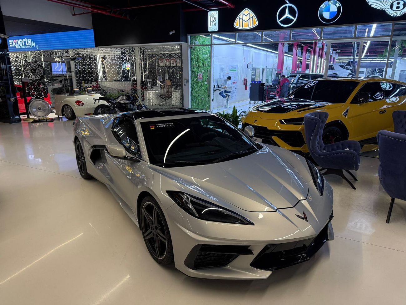 Chevrolet Corvette 1LT 6.2L (490 HP) Convertible 2024 Corvette Stingray Convertible 1LT - Perfect Condition