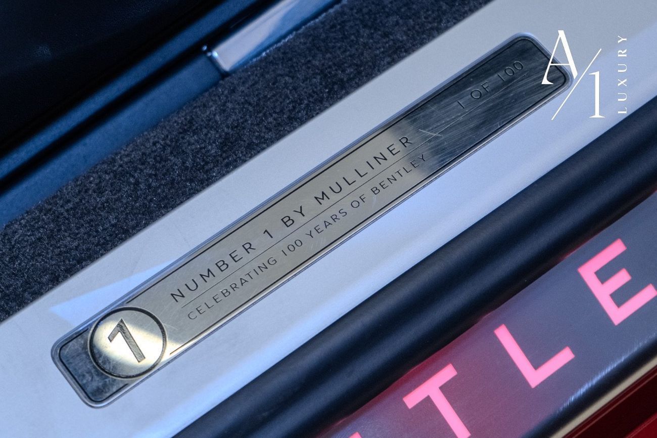 بنتلي كونتيننتال جي تي سي 2020 Bentley Continental GTC Mulliner 1 of 100, Carbon Body Kit, GCC Specs, With Warranty