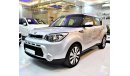 Kia Soul ORIGINAL PAINT ( صبغ وكاله ) Full Service History KIA Soul 2016 Model!! in Silver Color! GCC Specs