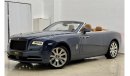 Rolls-Royce Dawn 2017 Rolls Royce Dawn, Rolls Royce Service History, Warranty, GCC