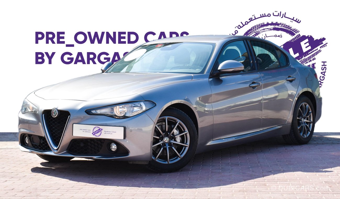 Alfa Romeo Giulia Base - Service History, Warranty, Certified & Sold by Purple Pre-Owned Gargash Motors