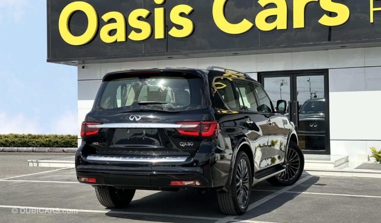 إنفينيتي QX80 Sensory ProActive GCC Specs