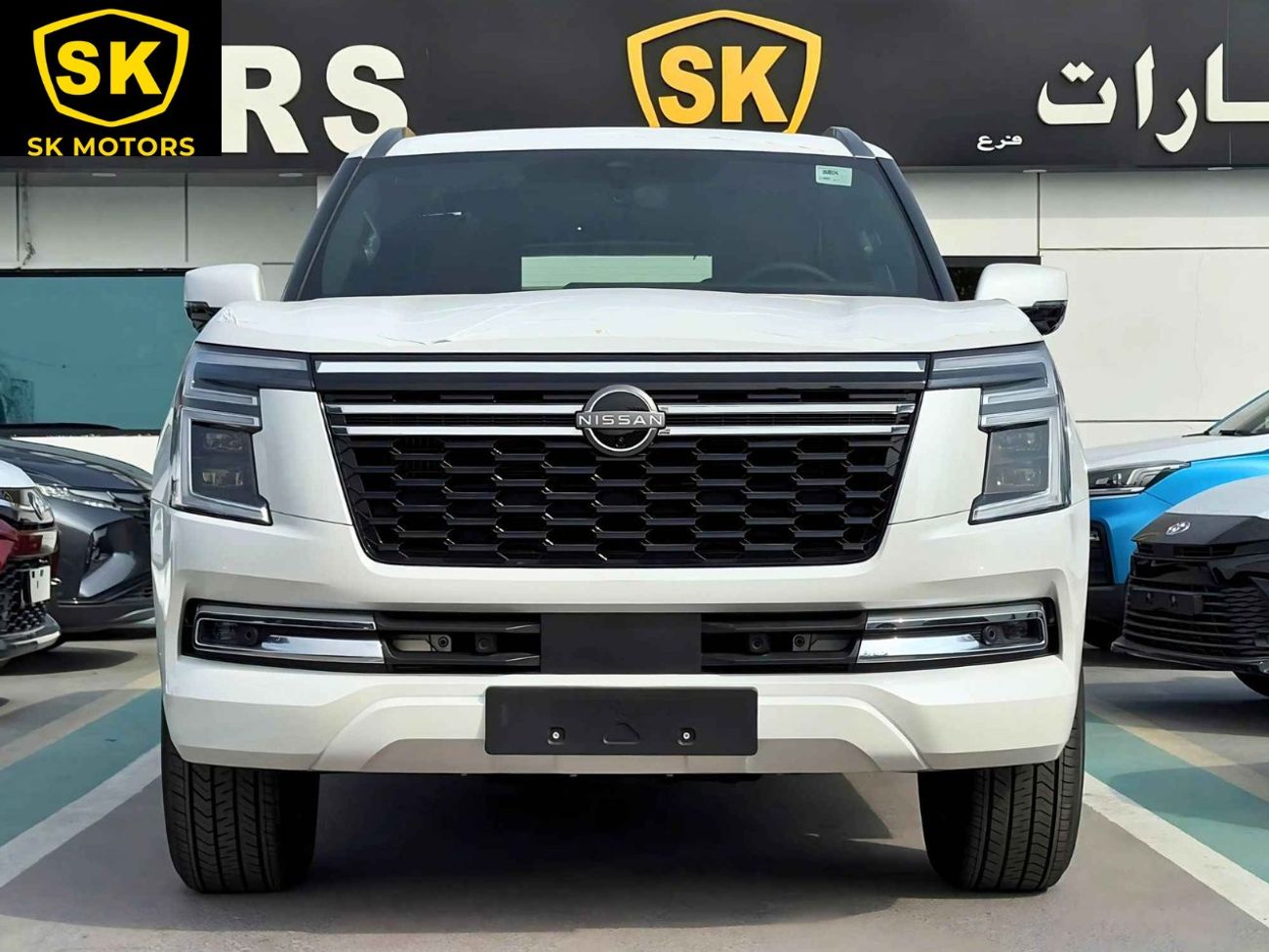 Nissan Patrol SE PLATINUM / 3.8L V6 / PWR SEATS WITH 360* CAMERA / HEADUP DISPLAY / FULL OPTION (CODE # SE)