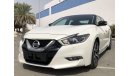 Nissan Maxima SV V6 NEW SHAPE