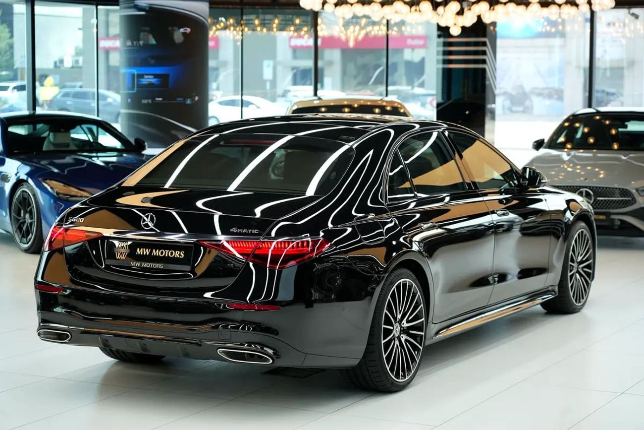 مرسيدس بنز S 500 S 500 | GCC 0km | Agency Warranty | Dark Seires