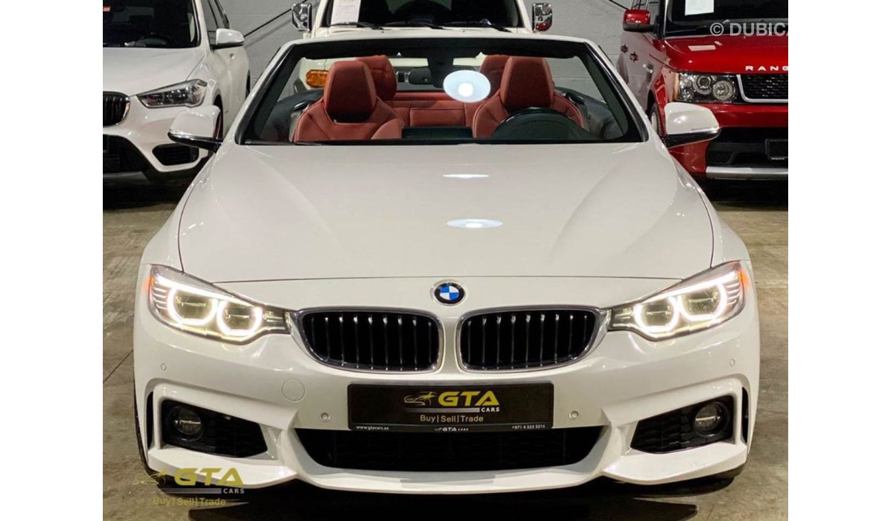 بي أم دبليو 440 2017 BMW 440i M Sport Convertible, Feb 2022 BMW Warranty + Service Contract, Fully Loaded, GCC