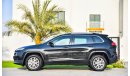 Jeep Cherokee 4X4 LONGITUDE - 2016 - Under Agency Warranty! - AED 1,547 PM - 0 Downpayment